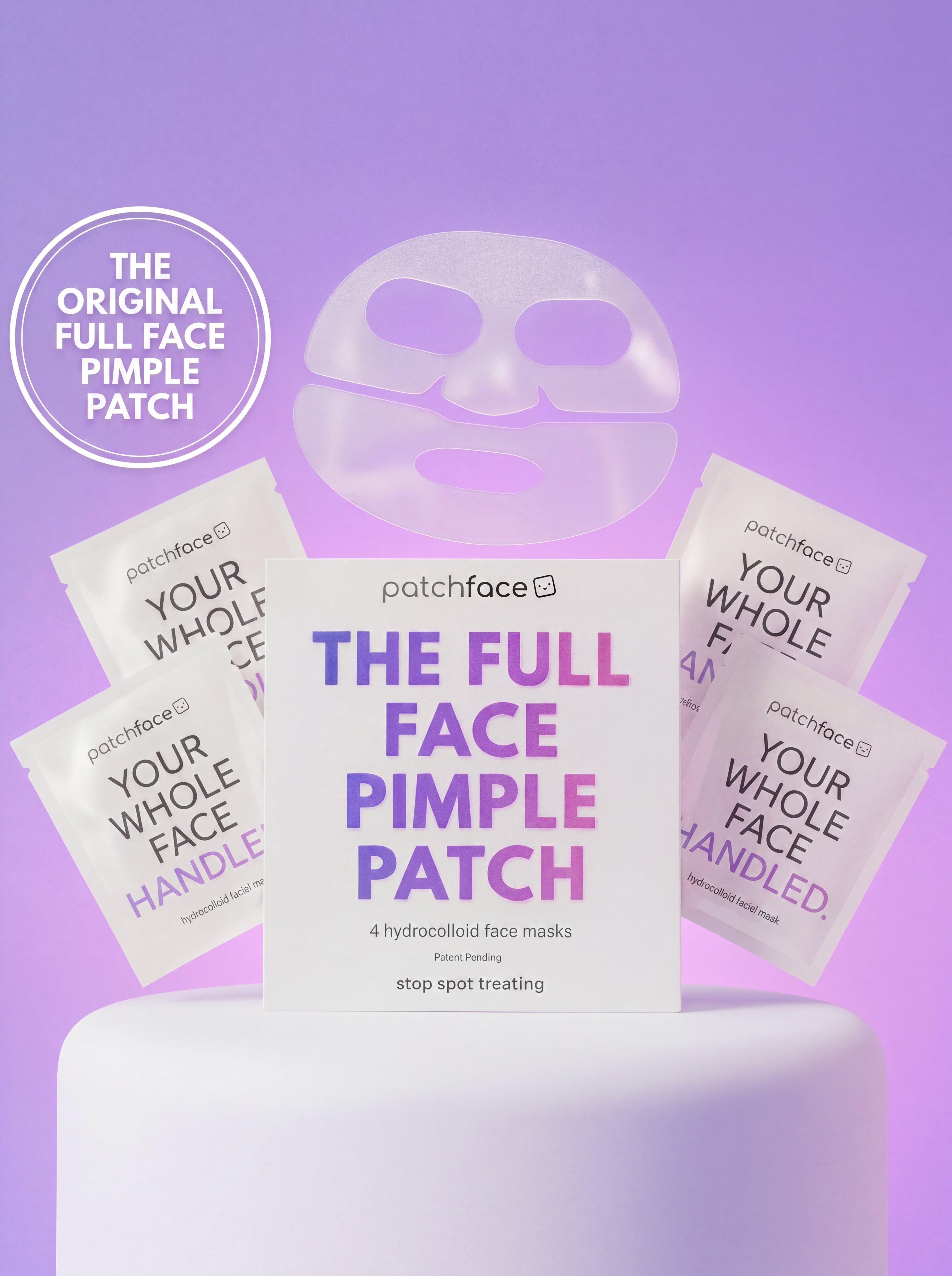 Patchface | The Original Full Face Pimple Patch